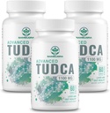 Ultra Strength Sambugra TUDCA Liver Cleanse Detox Supplement - 3300mg Total, 3rd Party Tested for Advanced Liver Repair, Bile Salt Liver Support Capsules - (3 Pack)