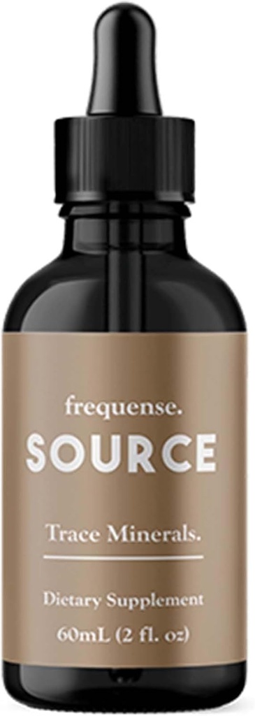 FREQUENSE Fulvic Mineral Powder 60ml - Source Trace Minerals for Bone, Skin, Gut Health & Electrolytes - Enhances Nutrient Absorption