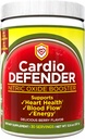 Cardio Defender: Nitric Oxide Booster with L-Arginine & L-Citrulline for Cardio Heart Health - 5,200mg & 1,200mg Supplement - Cardiovascular Support