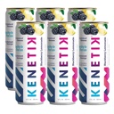 Blackberry Lemonade Nootropic Ketone Drink - Caffeine & Sugar Free Energy Boost - D-BHB Ketone Mix for Focus - Zero Crash & Jitters - Ready to Drink 6 Pack