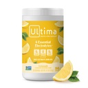 Ultima Replenisher Lemonade Electrolyte Powder Drink Mix - 90 Servings, Hydration Powder with 6 Electrolytes & Trace Minerals - Keto Vegan Non-GMO Sugar-Free