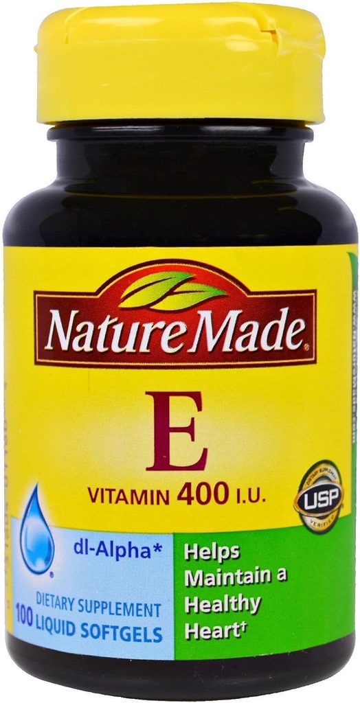 Pack of 300 Nature Made Vitamin E 180 mg Softgels for Antioxidant Support