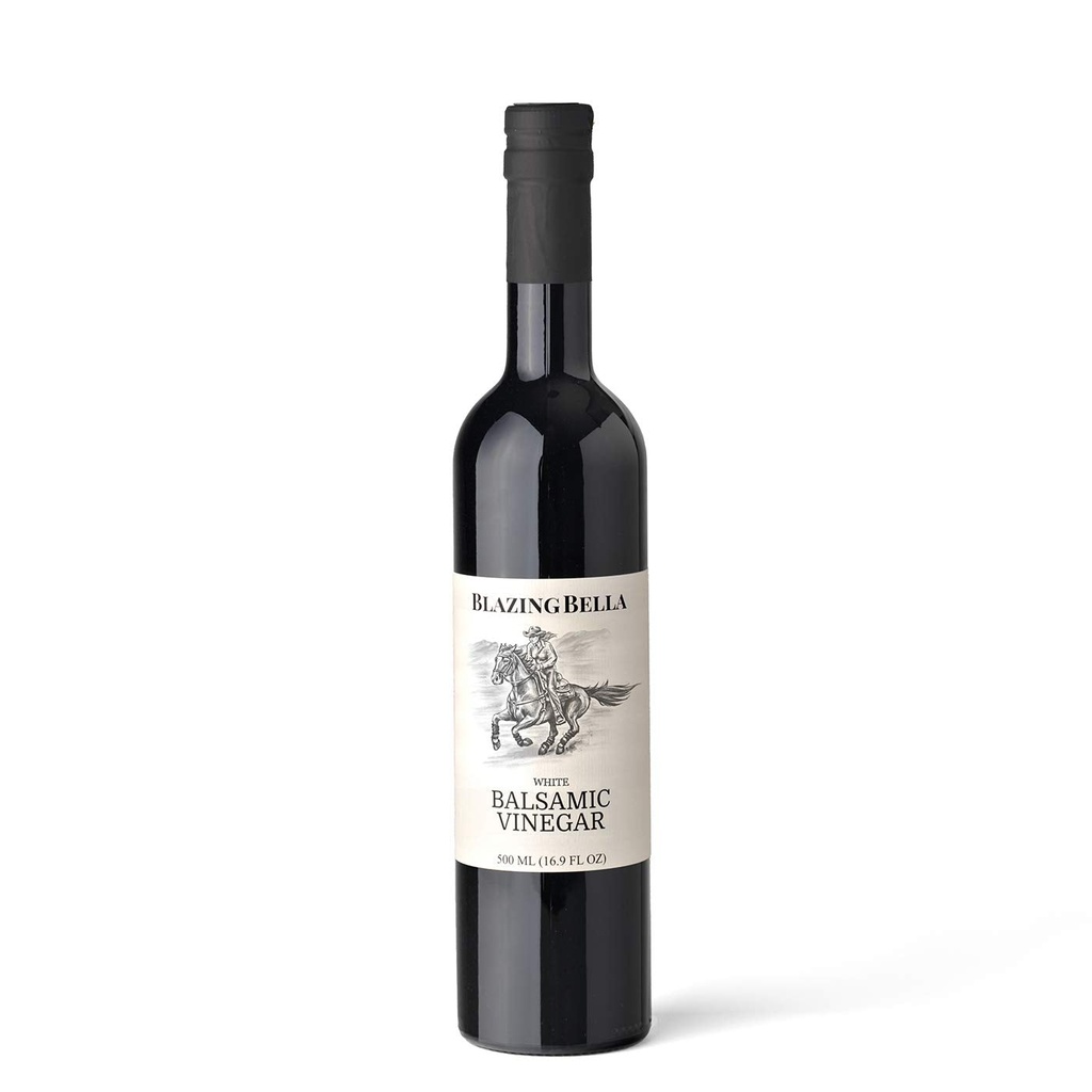 Imported Italian Blazing Bella White Balsamic Vinegar - 16.9 Fl Oz (500ML)