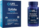 Liver, Joint & Immune Support Supplement - 60 Count Same 400mg & N-Acetyl-L-Cysteine 600mg for Life Extension