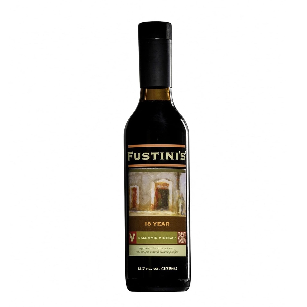 Premium Fustini's 18 Year Aged Balsamic Vinegar - Gourmet Quality Traditional Flavor for Culinary Creations