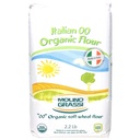 Organic Italian "00" Soft Wheat Flour - 2.2 lb (2 Pack) by Molino Grassi