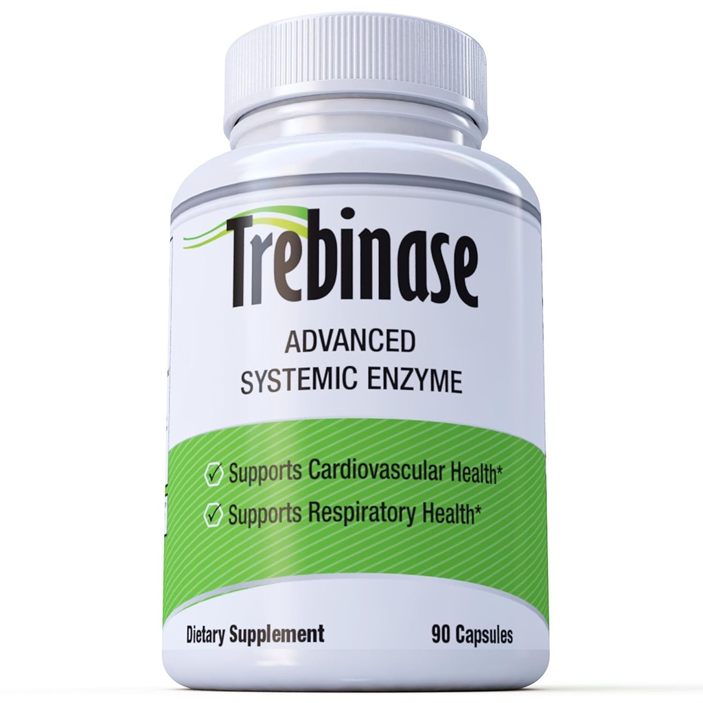 Potent Scar Tissue Dissolver - Serrapeptase & Nattokinase - Trebinase