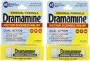 Dramamine Original Formula Motion Sickness Relief Tablets 50 mg - 12 Count (Pack of 2)