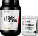 Vegan Vanilla Protein Powder with Strong Greens Sweet Mint - BARE PERFORMANCE NUTRITION BPN