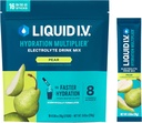 Liquid I.V.® Hydration Multiplier - Pear Flavor Electrolyte Powder Drink Mix - 1 Pack with 16 Servings