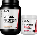 Vegan Peanut Butter Cookie Protein and Strong Reds Strawberry Bundle by BARE PERFORMANCE NUTRITION BPN