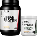 Vegan Vanilla Protein and Strong Greens Pineapple Coconut Bundle by BARE PERFORMANCE NUTRITION
