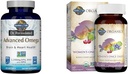 Organic Whole Food Multivitamin & Omega-3 Fish Oil Softgels for Women - 180 Softgels + 60 Tablets