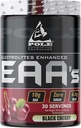 EAA Electrolytes Enhanced Pole Nutrition Powder - Zero Sugar, Black Cherry Flavored, 390g, 30 Servings
