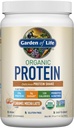 Vegan Protein Powder - Caramel Mocha Latte Flavor - 20g Plant Protein with BCAAs, Probiotics, Digestive Enzymes - Gluten-Free, Non-GMO - Garden of Life