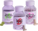 Metabolism Boost Bundle: Fat Burning Capsules, Bloating Relief, Energy Gummies - Vegan, Gluten-Free, Non-GMO - 60 ct. ea