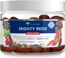 Gluten-Free Gundry MD Mighty Reds Gummies with Polyphenols and Vitamin D - Antioxidant Multivitamin Supplement Chews with Prebiotic Fiber (30 Servings)