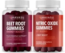 Bundle of Havasu Nutrition Beet Root Gummies and Nitric Oxide Gummies for Heart Health and Energy Boost