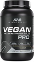 High Protein Vegan Powder | 28g Protein per Serving | 34 Servings | No Sugar | Yellow Pea Isolate | Made in USA | 3 Lb Vanilla Flavor