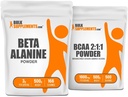 BulkSupplements Beta Alanine and BCAA 2:1:1 Bundle - 1000g Total