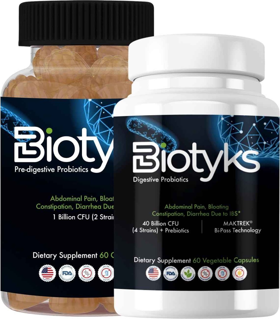 Biotyks Probiotic Bundle - Pre & Digestive Health